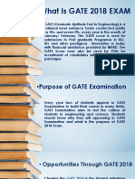 GATE Exam For What Purpose