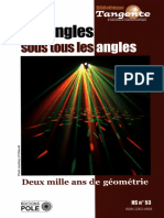 (Bibliothèque Tangente HS 53) Collectif-Les Angles Sous Tous Les Angles - Deux Mille Ans de géométrie-POLE (2015)