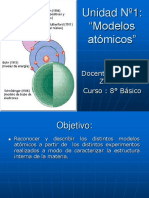 Unidad Modelos Atómicos