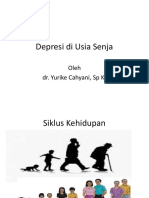 Psychiatry 2 Dr. Yurike Cahyani, SPKJ - Depression in The Elderly