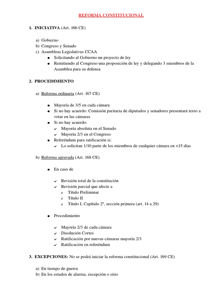 Reforma Constitucional PDF | PDF | Derecho | Tecnología
