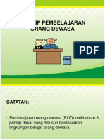 Prinsip Belajar Org Dewasa