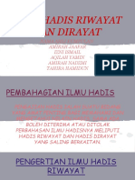 Hadis-Dirayat-Dan-Riwayat.pptx