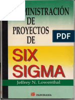 Administracion de Proyectos Six Sigma