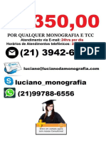 Monografia e tcc por R$350,00 em   Sao Carlos
