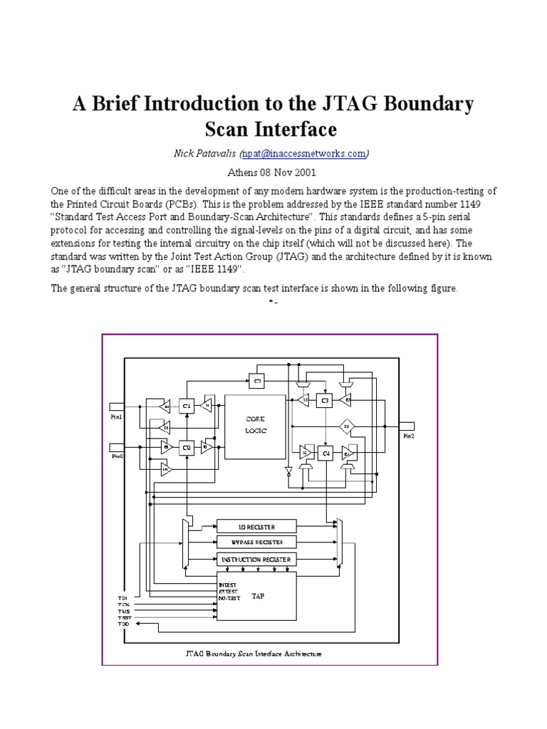 JTAG TAP Controller | Electronic Engineering | Computer Hardware
