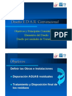 Diseño E.D.A.R. Convencional