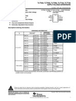 D D D D D D D: TL7702A, TL7705A, TL7709A, TL7712A, TL7715A Supply-Voltage Supervisors