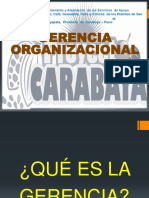 capacitacion en Gerencia Organizacional