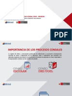 Proceso Censal MINEDU 2016