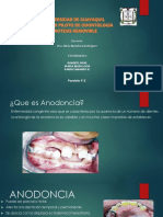 Anodoncia y anomalías dentales