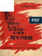 Llegada de Todos Los Trenes Del Mundo, Alfonso Cuesta y Cuesta, 1932 Libro de Cuentos