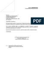 Oficio Inicio de Labores PDF