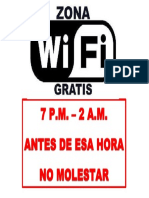 Cartel Wifi