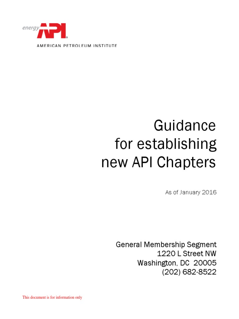 Chapter Guidance 2016 | PDF | Chairman | Texas