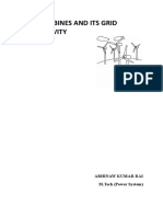 Wind Turbine and Its Grid Connectivity