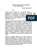 Si - Apuntes Sobre El Método de La Economía Política de Marx