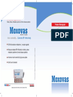 Moxovas Product Monograph Cover