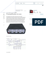 Preampli cador estéreo DIY con LM1036