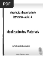 Aula 3A Idealizacao Dos Materiais