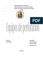 Trabajo Equipos de Perforación Roberth