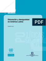Educación y Desigualdad en América Latina- Daniela Trucco 
