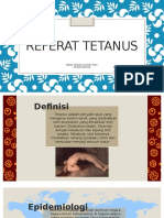 Ppt Referat Tetanus