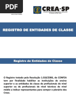 Registro de Entidades
