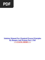 Download Solution Manual for Chemical Process Principles by Hougen and Watson Part 1 PDF by JeffersonPalacios SN354623545 doc pdf