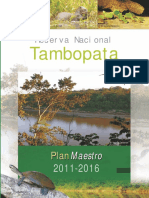 Plan Tambopata - Maestro 2011 - 2016 PDF