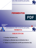 10 - Aula Ferimentos - SGT Ivan