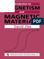 David Jiles - Introduction To Magnetism and Magnetic Materials PDF