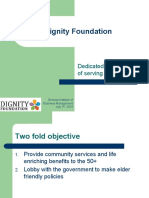 Dignity Foundation: Dedicated To The Cause of Serving The Elderly