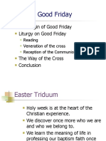 Good Friday: The Origin of Good Friday Liturgy On Good Friday