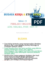 Budaya Kerja Etos Kerja 9