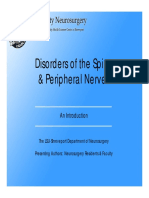 Disorders of The Spine and Peripheral Nerves PDF