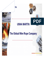 Usha Martin: Global Wire Rope Company Profile