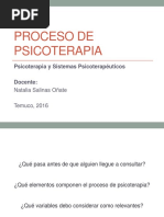 06. Proceso de Psicoterapia