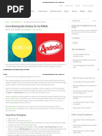 Download Cara Downgrade Galaxy S4 Ke KitKat - Handphone by Arrum Wibowo SN354637760 doc pdf