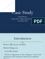 Clinical Case Study Presentation - MJ