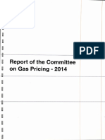 Committee Report on Gas Pricing 2014