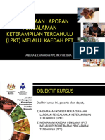 Taklimat Pelaksanaan LPKT PDF