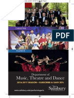 Music Theatre Dance 2016 17 Brochure