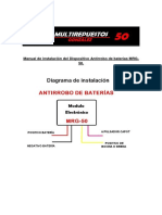 Manual de Instalación Del Dispositivo Antirrobo de Baterías MRG