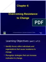 Overcoming Resistance To Change