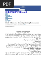 Pidato Bahasa Arab