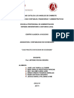 Caso Práctico Escisión de Sociedades