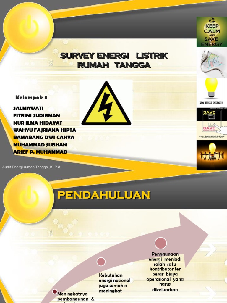efisiensi penggunaan energi rumah tangga