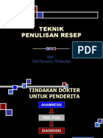 Penulisan Resep