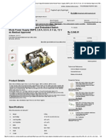 MPD-65A Mean Well - Mean Well 61.1W Dual Output Embedded Switch Mode Power Supply SMPS, 2.8 A, 5